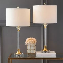 Cheapest ๐ JONATHAN Y Mark Crystal And Metal LED Table Lamp, Clear And Brass Gold, Set Of 2, 28" ๐ 12 Cheapest ๐ JONATHAN Y Mark Crystal And Metal LED Table Lamp, Clear And Brass Gold, Set Of 2, 28" ๐ -Lamps Sales Store 5e01dafa0387bea4 0784 w800 h800 b0 p0