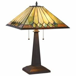 Buy ๐ CHLOE Lighting, Inc. Graham 2-Light Mission Table Lamp 16" ๐ฅ