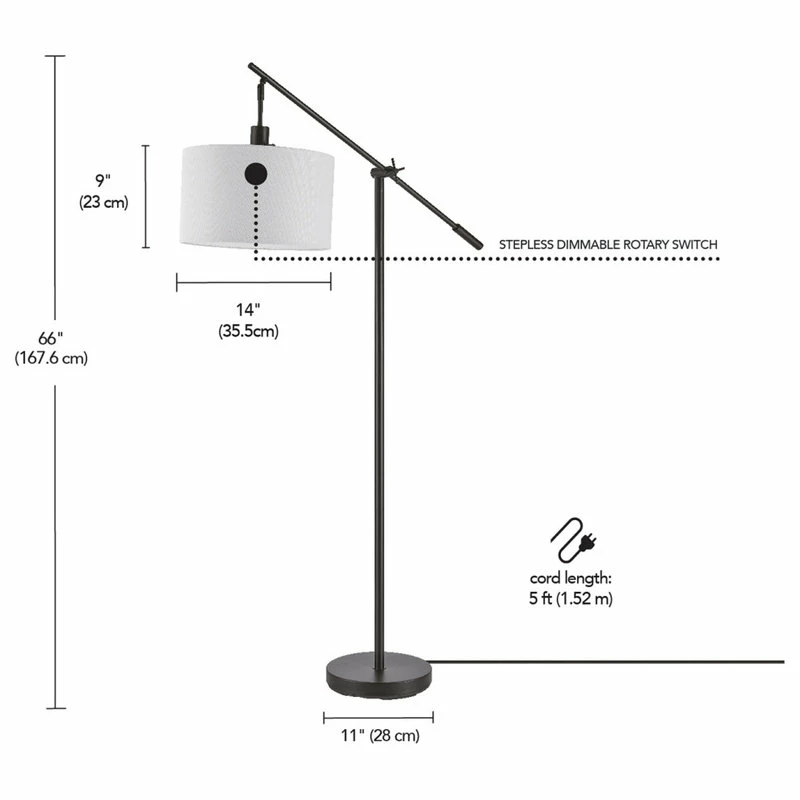 Cheapest ๐ Globe Electric Matte Black Floor Lamp With White Linen Shade ๐งจ 9 Cheapest ๐ Globe Electric Matte Black Floor Lamp With White Linen Shade ๐งจ - Image 7