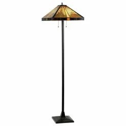 Best Pirce ๐ฏ CHLOE Lighting, Inc. Innes 2-Light Mission Floor Lamp ๐คฉ