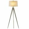 Promo 👍 Artiva USA Hollywood 63" LED Tripod Floor Lamp With Dimmer, Satin Nickel 😉 -Lamps Sales Store 65d102380d4309d7 0137 w800 h800 b1 p0