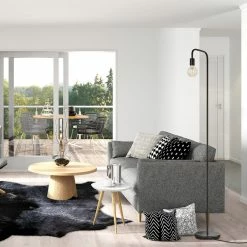 Best reviews of 💯 Globe Electric Holden 70" Black Floor Lamp, Satin Black ✔️ -Lamps Sales Store 66f172280ca250bc 0982 w800 h800 b0 p0