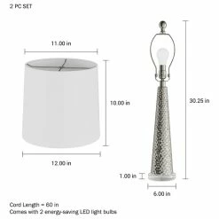 Best deal π Lavish Home Set Of 2 Contemporary π¨ Hammered Look Glass Lamps π₯ 9 Best deal π Lavish Home Set Of 2 Contemporary π¨ Hammered Look Glass Lamps π₯ -Lamps Sales Store 68a1b4130cbf3aaf 0858 w800 h800 b1 p0