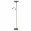 Wholesale โค๏ธ Artiva Saturn II 71" Torchiere Lamp W/ Reading Light, Touch Dimmer, Brushed Steel โค๏ธ 1 Wholesale โค๏ธ Artiva Saturn II 71" Torchiere Lamp W/ Reading Light, Touch Dimmer, Brushed Steel โค๏ธ -Lamps Sales Store 6c816fb70c649384 4637 w800 h800 b1 p0