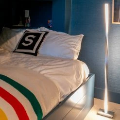 Outlet 🔔 Brightech Helix - Modern LED Floor Lamp For Living Room Bright Lighting, Black 👍 -Lamps Sales Store 6d11bc360eb42cb1 5782 w800 h800 b0 p0