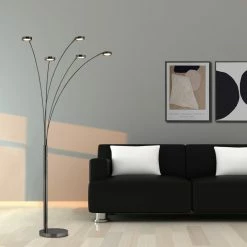 Hot Sale ๐ฏ Artiva 73" LED 5-Arched Floor Lamp With Touch Dimmer โ 7 Hot Sale ๐ฏ Artiva 73" LED 5-Arched Floor Lamp With Touch Dimmer โ -Lamps Sales Store 6fc10e6801ddfdb5 0621 w800 h800 b0 p0