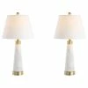 Coupon 🎉 Travis 26.5" Marble Gold Modern Column LED Table Lamp, White By JONATHAN Y ✔️ -Lamps Sales Store 70f1f2420387c02c 1294 w800 h800 b1 p0