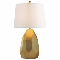 Brand new 🔥 StyleCraft Home Collection Painted Gold Table Lamp, Gold, Distressed Silver, Faux Cracks, Geneva White ⌛ -Lamps Sales Store 76e18c6f0c7fe3b3 9044 w800 h800 b1 p0