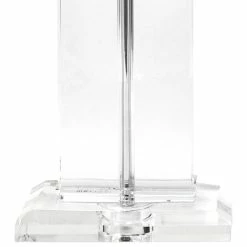 Budget 😍 NuLOOM 25" Helena Crystal Ionic Column Cotton Shade Clear Table Lamp 👏 -Lamps Sales Store 7a21957b0db9f8e9 8092 w800 h800 b1 p0