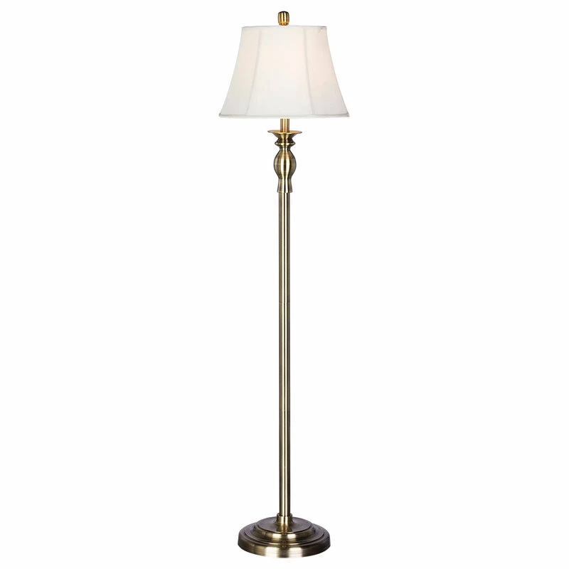 Deals 😉 Fangio Lighting Antique Brass Metal Floor Lamp, 58.5" 🔥 3 Deals 😉 Fangio Lighting Antique Brass Metal Floor Lamp, 58.5" 🔥