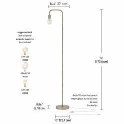 Flash Sale ๐ Globe Electric Holden 70" Black Floor Lamp, Matte Brass ๐ฅ 20 Flash Sale ๐ Globe Electric Holden 70" Black Floor Lamp, Matte Brass ๐ฅ -Lamps Sales Store 80f1a8570c40b2a6 5723 w800 h800 b1 p0