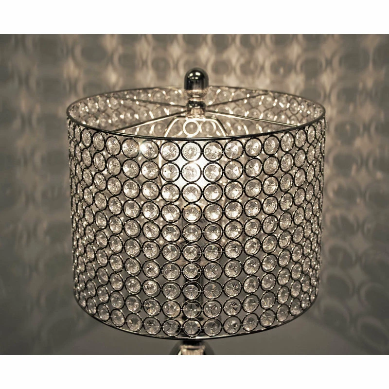 Buy 👍 LumiSource 26.5" Polished Nickel Table Lamp With Crystal Bead Shade Submit 🥰 5 Buy 👍 LumiSource 26.5" Polished Nickel Table Lamp With Crystal Bead Shade Submit 🥰 - Image 3