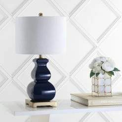 New 🔥 JONATHAN Y Vienna 25.5" Ceramic LED Table Lamp, Navy, Gold, White 💯 13 New 🔥 JONATHAN Y Vienna 25.5" Ceramic LED Table Lamp, Navy, Gold, White 💯 -Lamps Sales Store 81e1cb9a0387c3d4 2185 w800 h800 b0 p0