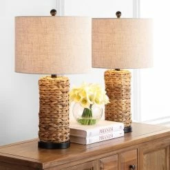 Cheapest 🔔 JONATHAN Y Elicia 25" Sea Grass Led Table Lamp, Natural, Set Of 2 ✨ -Lamps Sales Store 87b1c8ec0387c02c 1195 w800 h800 b0 p0