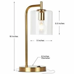 Cheap ⌛ Brightech Elizabeth LED Desk Lamp With Wireless Charging Pad And USB Port 🛒 -Lamps Sales Store 8a11000d0eb14231 9389 w800 h800 b1 p0