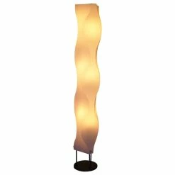 Best deal ๐ California Lighting LLC White Wavy Lamp Tower ๐ฅฐ