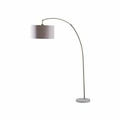 Cheap ✨ SH Lighting Strathaven 78" Tall Metal Arch Floor Lamp With Beige And Brass 🌟 -Lamps Sales Store 8ce13ad10f2e2ffd 8707 w800 h800 b1 p0