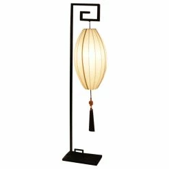 Best reviews of ๐ China Furniture And Arts Hanging Chinese Palace Floor Lantern With Beige Shade ๐