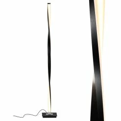 Outlet 🔔 Brightech Helix - Modern LED Floor Lamp For Living Room Bright Lighting, Black 👍