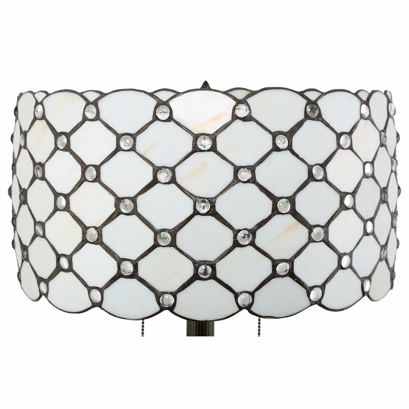 Flash Sale ๐ Serena D'italia Contemporary Tiffany 2-Light Jeweled 60" Bronze Floor Lamp ๐ 6 Flash Sale ๐ Serena D'italia Contemporary Tiffany 2-Light Jeweled 60" Bronze Floor Lamp ๐ - Image 4