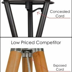 Brand new 😍 Kira Home Sadie 60" Tripod LED Floor Lamp, 9W Bulb (/), Honey Beige Drum Shade ❤️ -Lamps Sales Store a7416a9f00d3a19f 8654 w800 h800 b0 p0