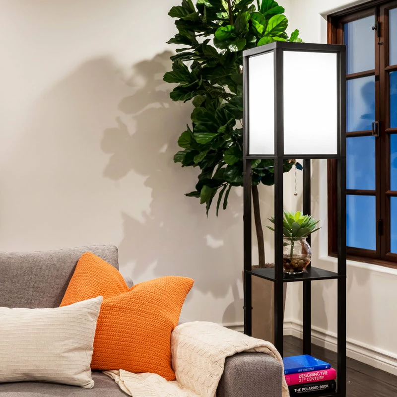 Cheap ๐ Brightech Maxwell - Modern LED Shelf Floor Lamp - Skinny End Table & Nightstand, ๐งจ 10 Cheap ๐ Brightech Maxwell - Modern LED Shelf Floor Lamp - Skinny End Table & Nightstand, ๐งจ - Image 8