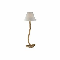 Hot Sale 😀 Vandue Corporation Modern Home Nautical Pier Rope Floor Lamp - Natural Materials In A Handcrafted ❤️