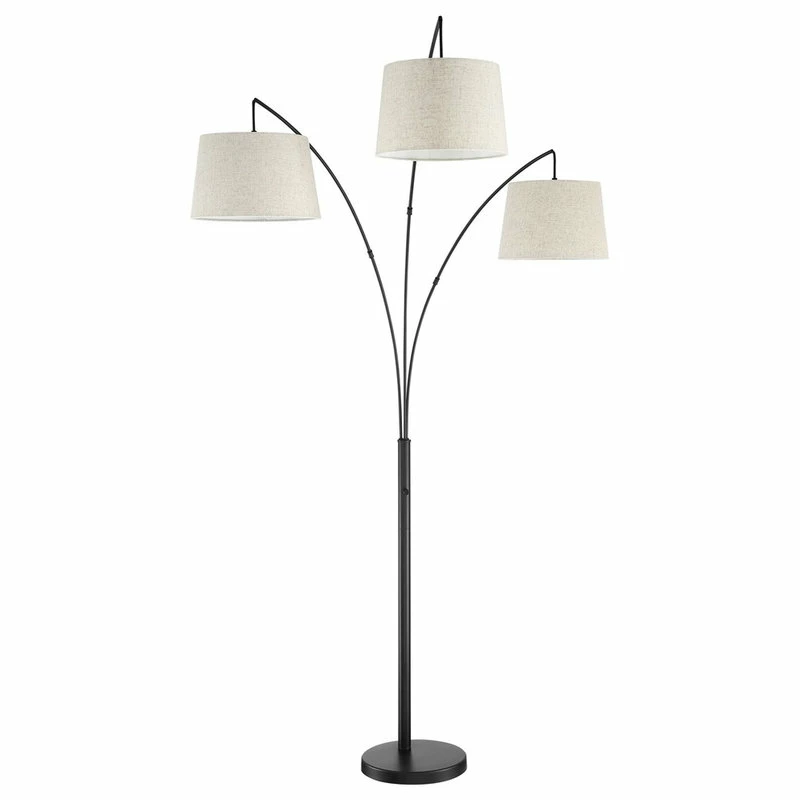 Buy 🎁 Kira Home Akira 78.5" Arc Floor Lamp, Weighted Base, 3-Way Switch, Oatmeal ⭐ 8 Buy 🎁 Kira Home Akira 78.5" Arc Floor Lamp, Weighted Base, 3-Way Switch, Oatmeal ⭐ - Image 6
