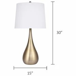 Cheap 🔥 LumiSource 30" Plated Gold Teardrop Table Lamps, Set Of 2 ❤️ 10 Cheap 🔥 LumiSource 30" Plated Gold Teardrop Table Lamps, Set Of 2 ❤️ -Lamps Sales Store b3f15e49027d0df3 9837 w800 h800 b1 p0