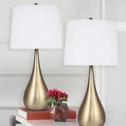 Cheap 🔥 LumiSource 30" Plated Gold Teardrop Table Lamps, Set Of 2 ❤️ 9 Cheap 🔥 LumiSource 30" Plated Gold Teardrop Table Lamps, Set Of 2 ❤️ -Lamps Sales Store b6714134027d0df2 9837 w800 h800 b0 p0