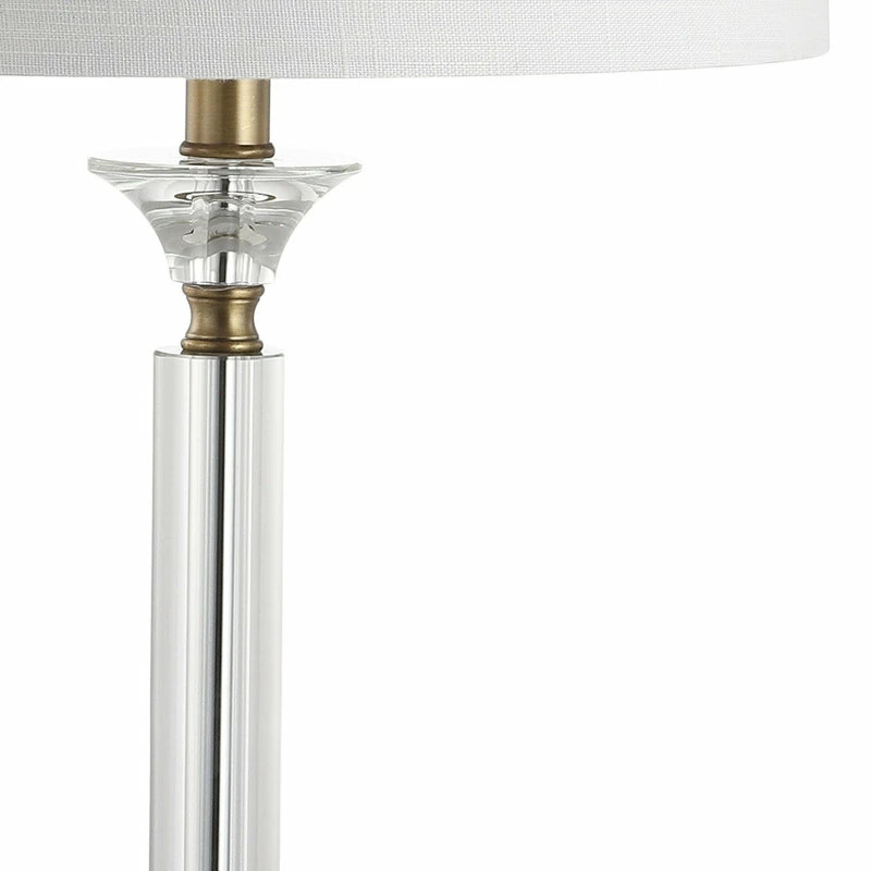 Cheapest ๐ JONATHAN Y Mark Crystal And Metal LED Table Lamp, Clear And Brass Gold, Set Of 2, 28" ๐ 8 Cheapest ๐ JONATHAN Y Mark Crystal And Metal LED Table Lamp, Clear And Brass Gold, Set Of 2, 28" ๐ - Image 6