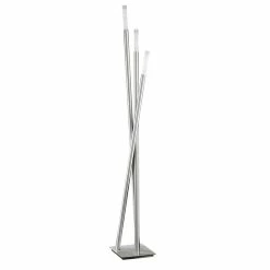 Discount ๐ LumiSource Icicle Modern Floor Lamp, Antique Metal, Stainless Steel โ๏ธ
