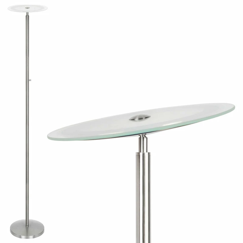 Discount ๐ Kira Home Horizon 70" LED Torchiere Floor Lamp (36W, 300W Eq.), Glass Diffuser โจ 3 Discount ๐ Kira Home Horizon 70" LED Torchiere Floor Lamp (36W, 300W Eq.), Glass Diffuser โจ