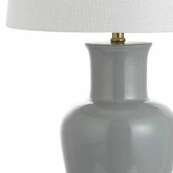 Promo 👍 JONATHAN Y Julian 29" Ceramic Table Lamp, Gray 👏 -Lamps Sales Store bfc1fc670387c045 1238 w800 h800 b0 p0