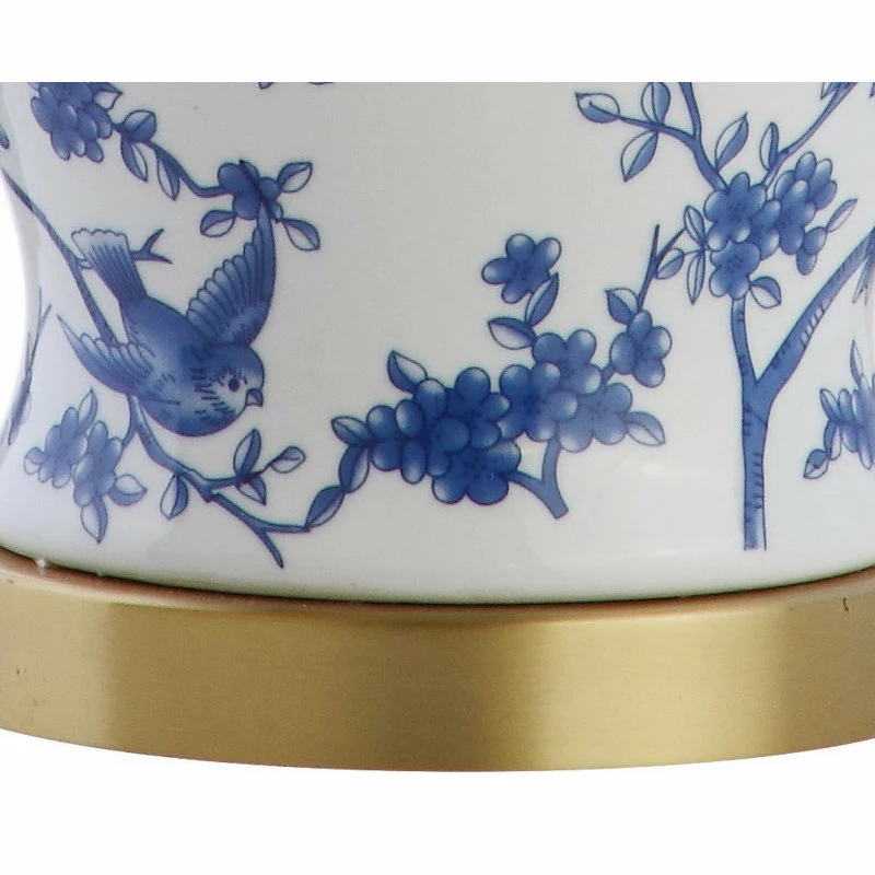 Best deal 🛒 JONATHAN Y Penelope 22" Chinoiserie Table Lamp, Blue And White, Set Of 2 🤩 9 Best deal 🛒 JONATHAN Y Penelope 22" Chinoiserie Table Lamp, Blue And White, Set Of 2 🤩 - Image 7