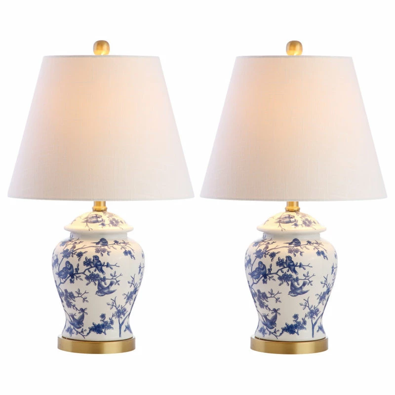 Best deal 🛒 JONATHAN Y Penelope 22" Chinoiserie Table Lamp, Blue And White, Set Of 2 🤩 3 Best deal 🛒 JONATHAN Y Penelope 22" Chinoiserie Table Lamp, Blue And White, Set Of 2 🤩