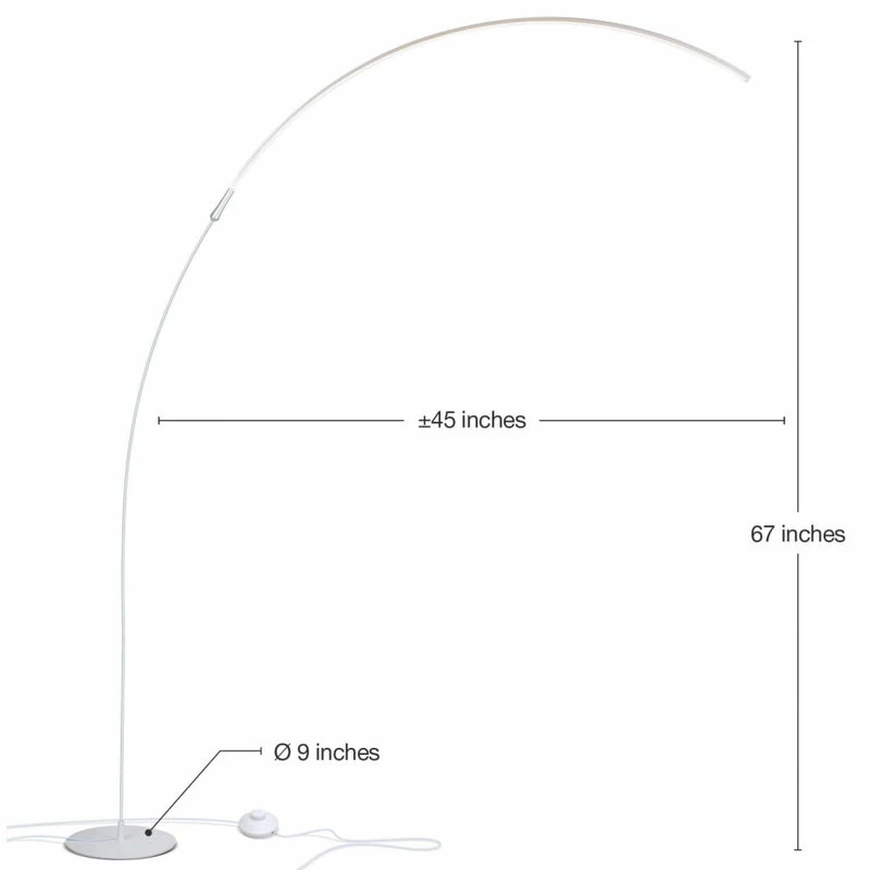 Wholesale β¨ Brightech Sparq - Hanging, LED Arc Floor Lamp - Over The Couch, Contemporary Sta π― 5 Wholesale β¨ Brightech Sparq - Hanging, LED Arc Floor Lamp - Over The Couch, Contemporary Sta π― - Image 3