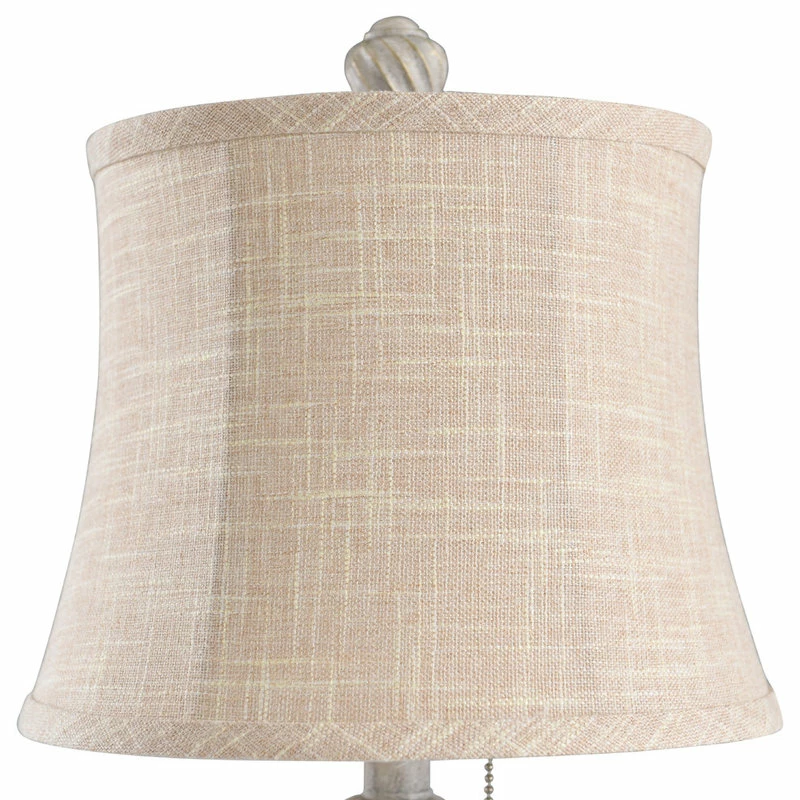 Outlet ⭐ StyleCraft Home Collection Cameron Table Lamp, Antique White, Antique White, Beige ❤️ 5 Outlet ⭐ StyleCraft Home Collection Cameron Table Lamp, Antique White, Antique White, Beige ❤️ - Image 3