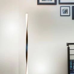 Outlet 🔔 Brightech Helix - Modern LED Floor Lamp For Living Room Bright Lighting, Black 👍 -Lamps Sales Store caf114ba0eb42cb2 5782 w800 h800 b0 p0