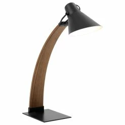 Best Pirce 🎁 LumiSource Noah Table Lamp, Walnut And Black 😍
