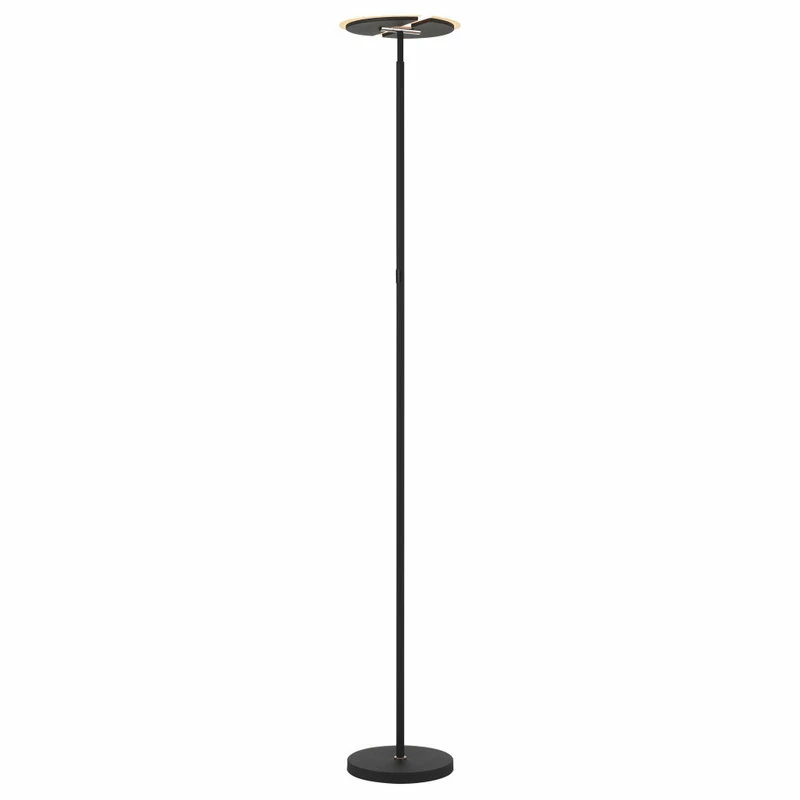 Budget 🔥 Starry Sky Trading Inc LED Floor Lamp Dimmable Uplight Tall Standing Torchiere Lamp Black Finish 😀 4 Budget 🔥 Starry Sky Trading Inc LED Floor Lamp Dimmable Uplight Tall Standing Torchiere Lamp Black Finish 😀 - Image 2