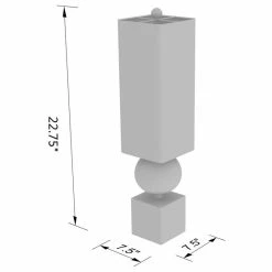 Wholesale ⌛ Surya St. Martin Table Lamp, 7.75"x23"x7.75", Gold ❤️ -Lamps Sales Store cf318f5d01e8341f 9227 w800 h800 b1 p0