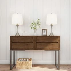 Top 10 😍 Lavish Home Set Of 2 Metal Flared Trumpet Table Lamps, Silver 👍 -Lamps Sales Store d421c0ee0cbf3a9f 0863 w800 h800 b0 p0