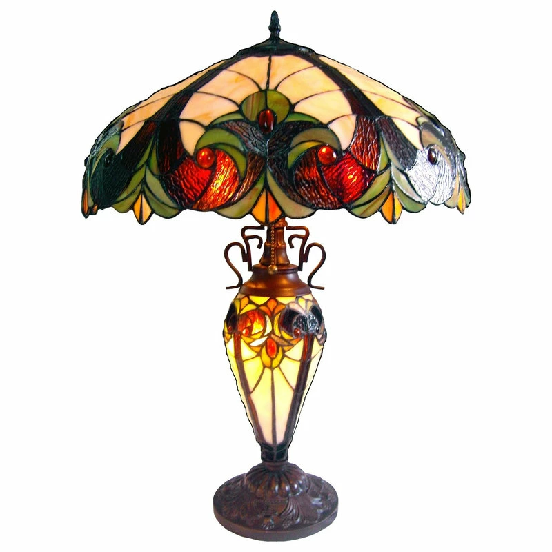 Outlet 🎉 CHLOE Lighting, Inc. Liaison 3-Light Victorian Double Lit Table Lamp ✔️ 3 Outlet 🎉 CHLOE Lighting, Inc. Liaison 3-Light Victorian Double Lit Table Lamp ✔️