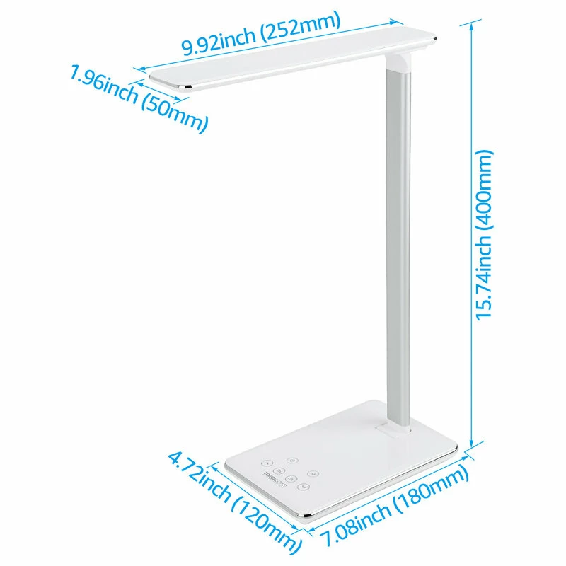 Brand new ๐ W86 Trading Co., LLC Dimmable LED Desk Lamp, 4 Lighting Modes, White ๐ 8 Brand new ๐ W86 Trading Co., LLC Dimmable LED Desk Lamp, 4 Lighting Modes, White ๐ - Image 6