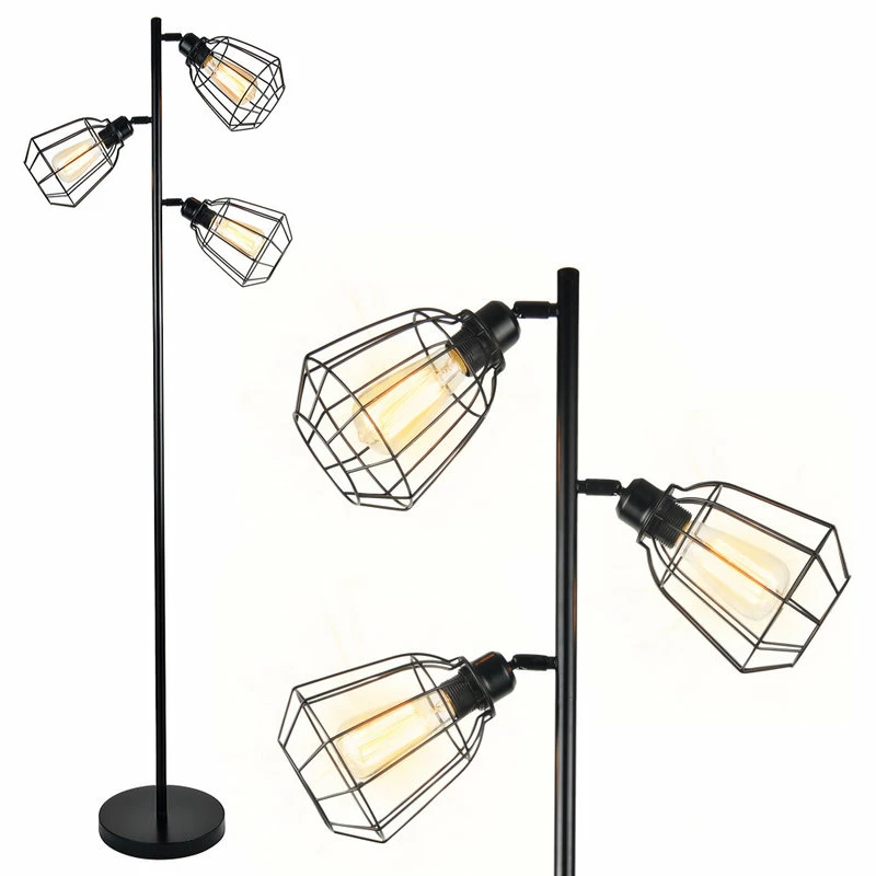 Cheapest ❤️ W86 Trading Co., LLC 40W 3-Light Floor Uplight Lamp With Metal Shade, ETL-Listed 🥰 3 Cheapest ❤️ W86 Trading Co., LLC 40W 3-Light Floor Uplight Lamp With Metal Shade, ETL-Listed 🥰