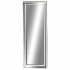 Brand new 🛒 Brimfield & May Glam Silver Wood Wall Mirror 87357 👍