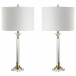 Cheapest ๐ JONATHAN Y Mark Crystal And Metal LED Table Lamp, Clear And Brass Gold, Set Of 2, 28" ๐ 14 Cheapest ๐ JONATHAN Y Mark Crystal And Metal LED Table Lamp, Clear And Brass Gold, Set Of 2, 28" ๐ -Lamps Sales Store dce1d3950387beb1 0784 w800 h800 b1 p0