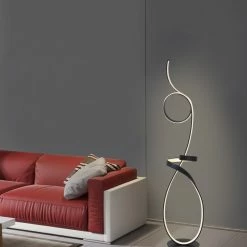 Hot Sale ⭐ Artiva Symphonie 68W Unique Modern Design LED Floor Lamp, Matte Black 😀 9 Hot Sale ⭐ Artiva Symphonie 68W Unique Modern Design LED Floor Lamp, Matte Black 😀 -Lamps Sales Store e391adc90f234c3b 0881 w800 h800 b0 p0