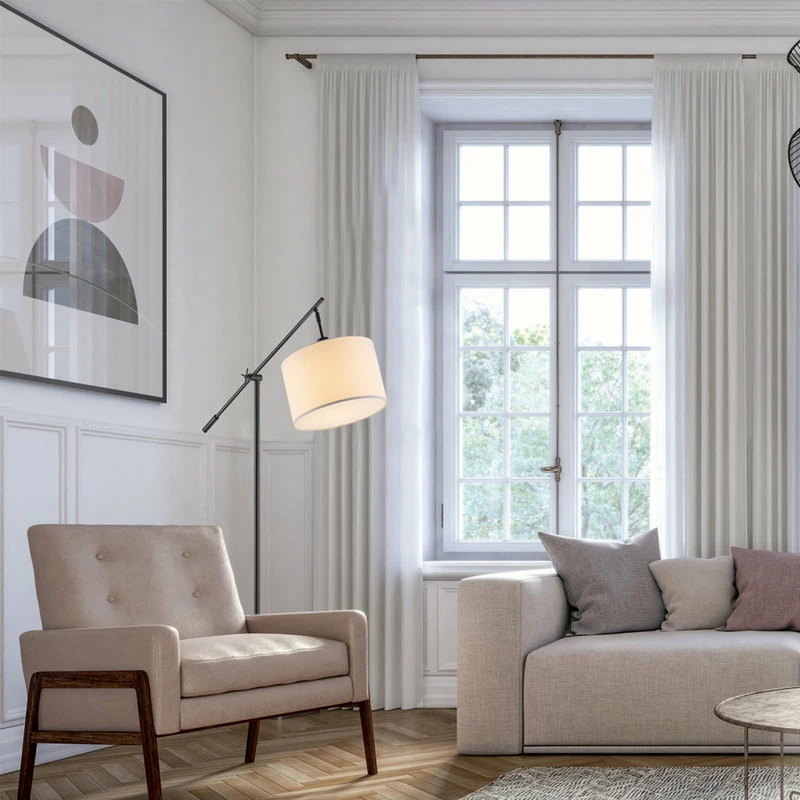 Cheapest ๐ Globe Electric Matte Black Floor Lamp With White Linen Shade ๐งจ 5 Cheapest ๐ Globe Electric Matte Black Floor Lamp With White Linen Shade ๐งจ - Image 3